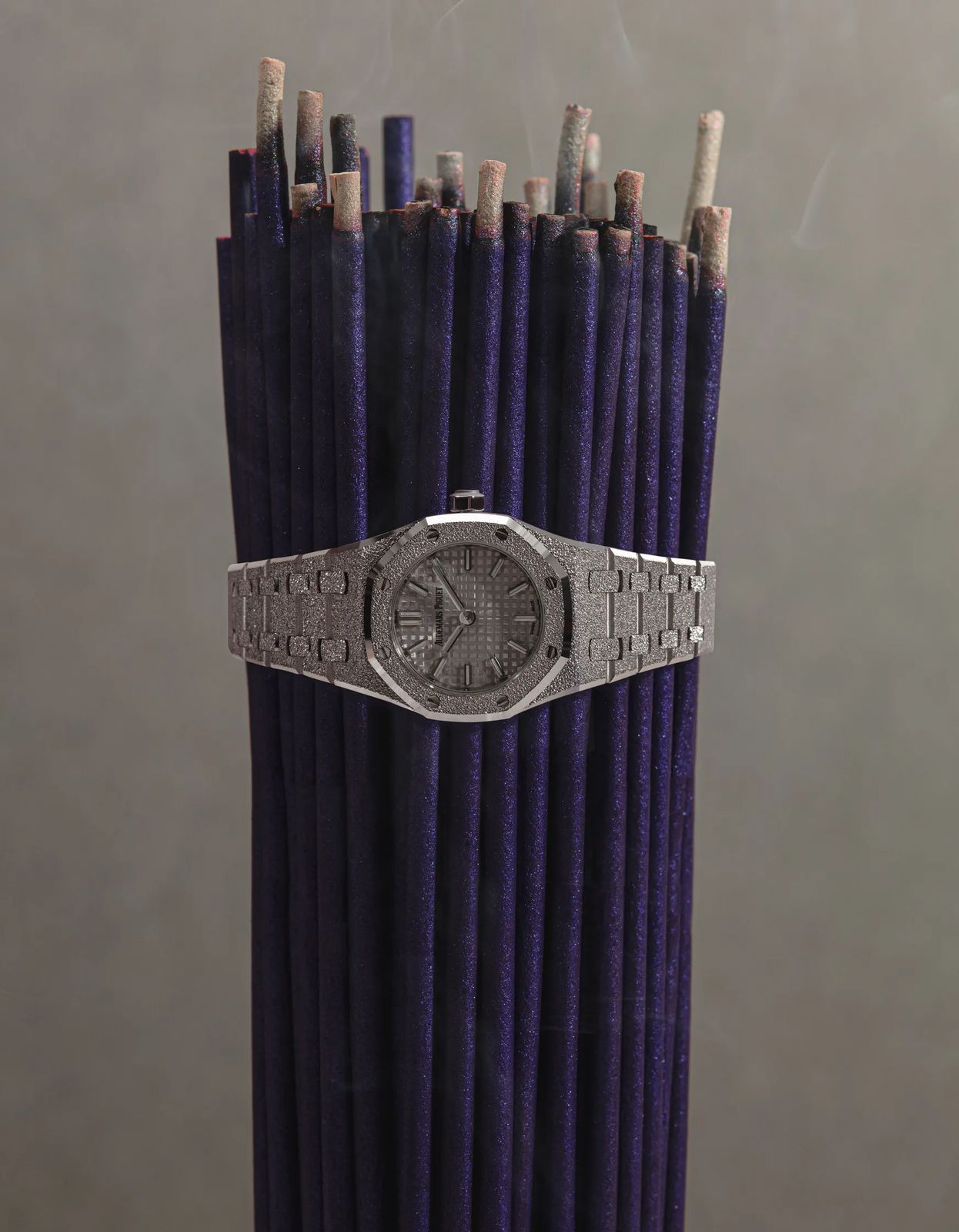 Watch bound in incense